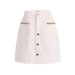 Falda Denim Cadena Blanca