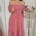 Vestido Vichy Rojo