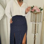 Falda 2 rajas