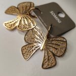 Pendientes Lazo Dorado