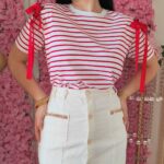 Camiseta Navy Roja