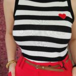 Camiseta NAvy Corazón