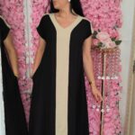 Vestido Lino Bicolor