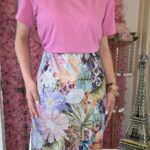Camiseta basica Rosa Barbie